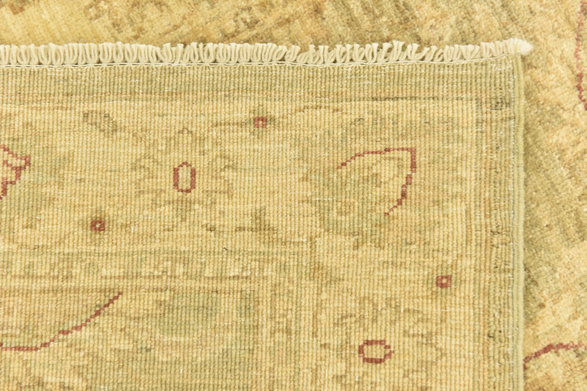 100cm x 150cm Hand Knotted Peshawar Ziegler Rug