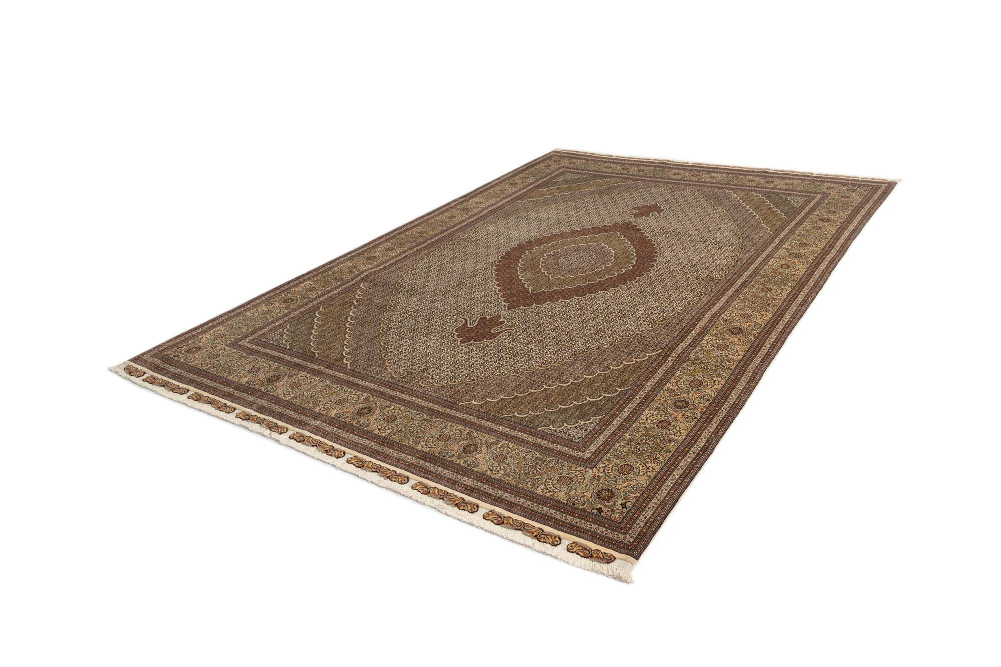 8' 2 x 11' 10 Tabriz Mahi Rug