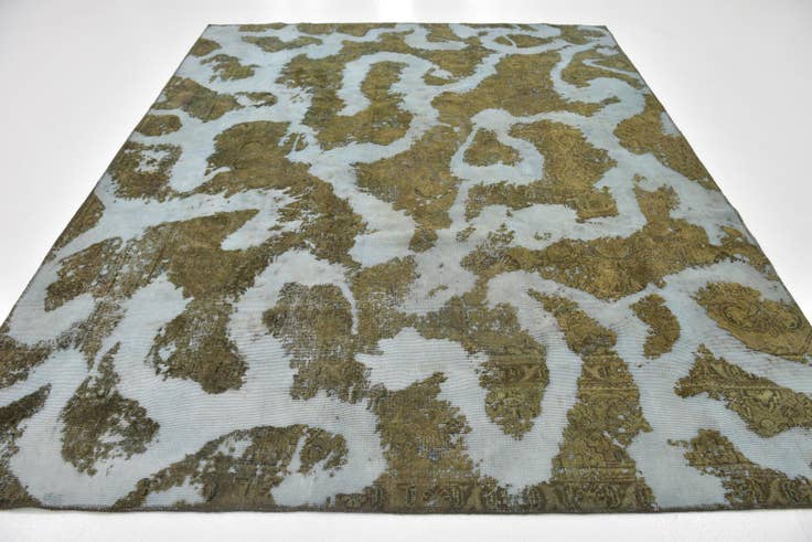 Detail image of 225cm x 280cm anudado a mano Ultra Vintage Alfombra Persa Lana