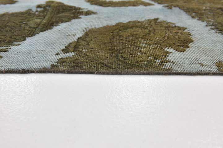 225cm x 280cm anudado a mano Ultra Vintage Alfombra Persa Lana
