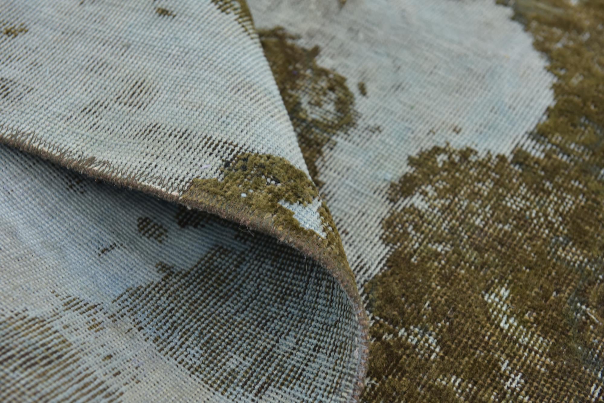225cm x 280cm anudado a mano Ultra Vintage Alfombra Persa Lana
