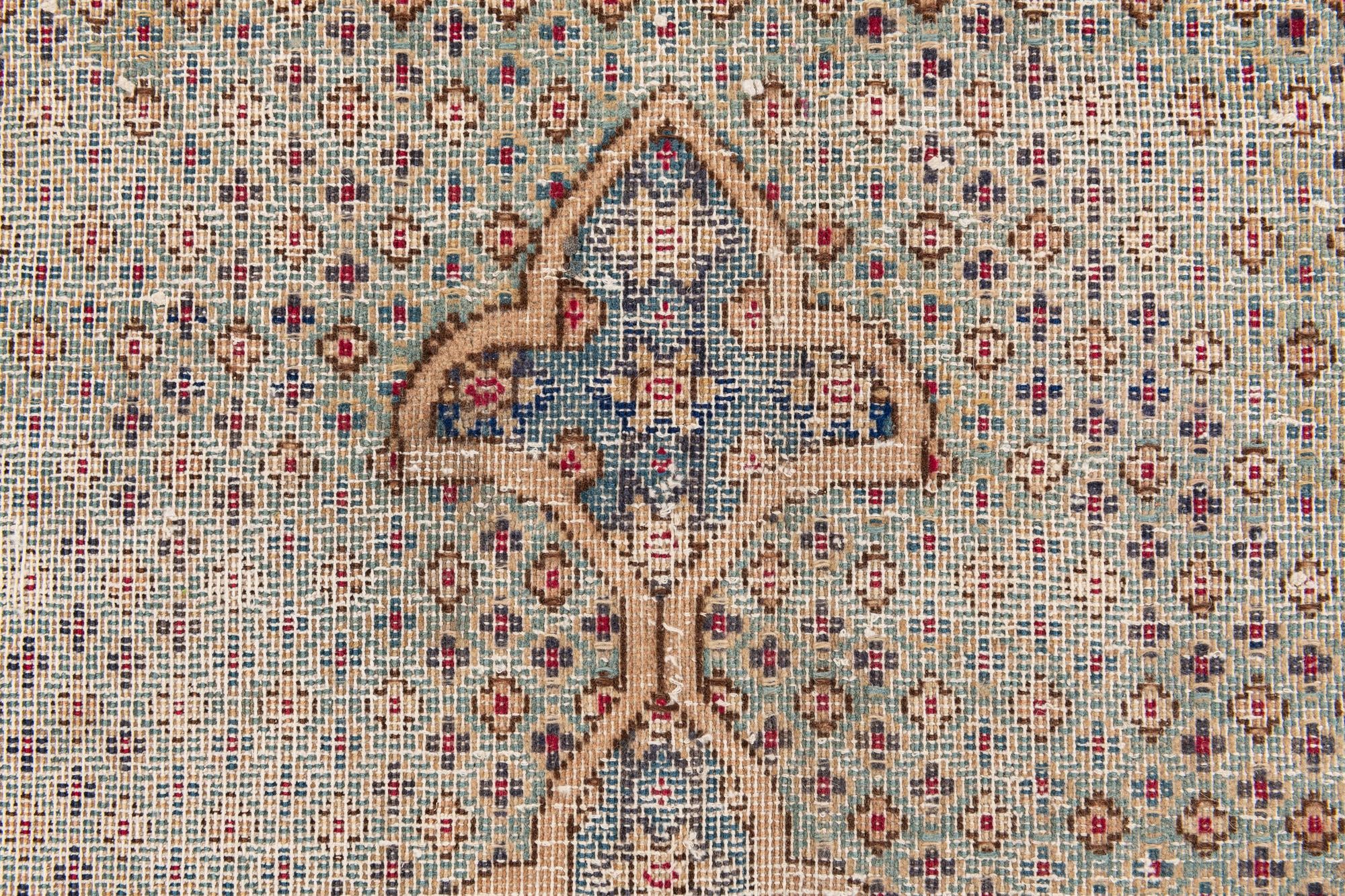 7' 8 x 10' 4 Hand Knotted Ultra Vintage Persian Wool Rug