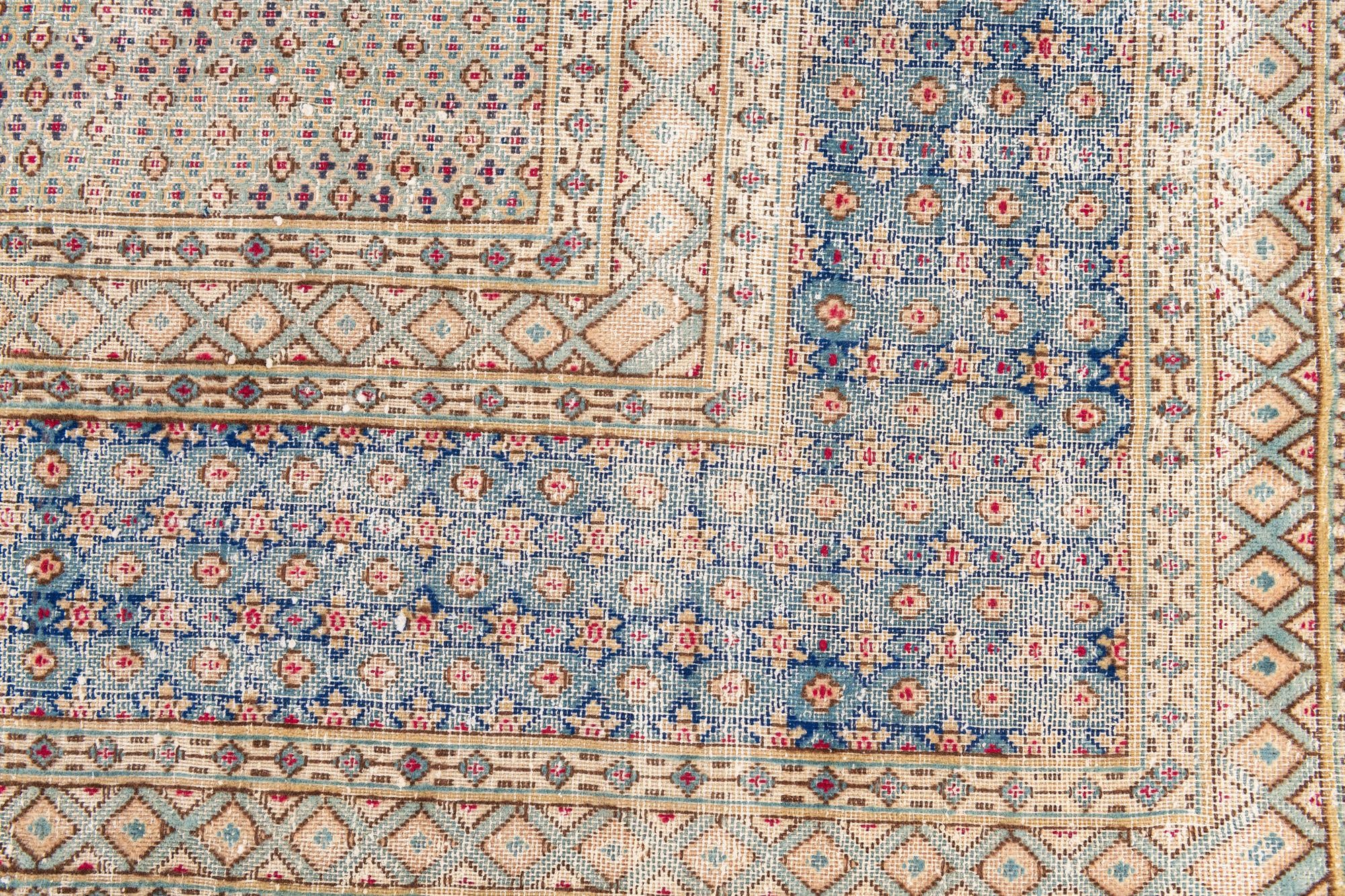 7' 8 x 10' 4 Hand Knotted Ultra Vintage Persian Wool Rug