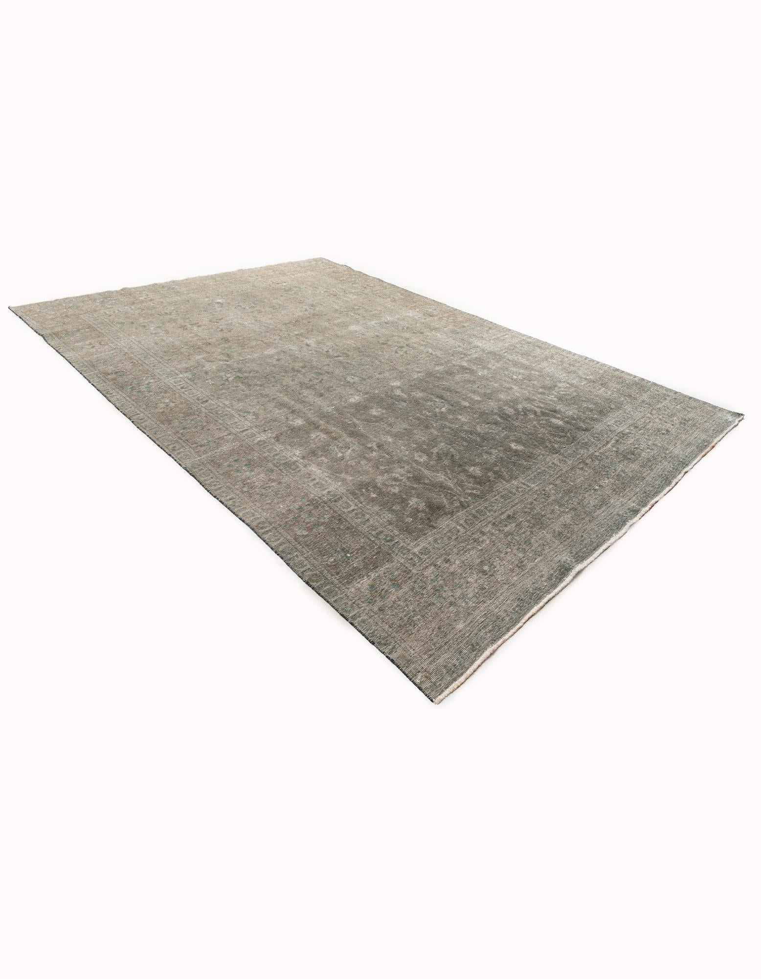 9' 1 x 13' Hand Knotted Ultra Vintage Persian Wool Rug