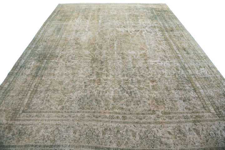 280cm x 375cm anudado a mano Ultra Vintage Alfombra Persa Lana
