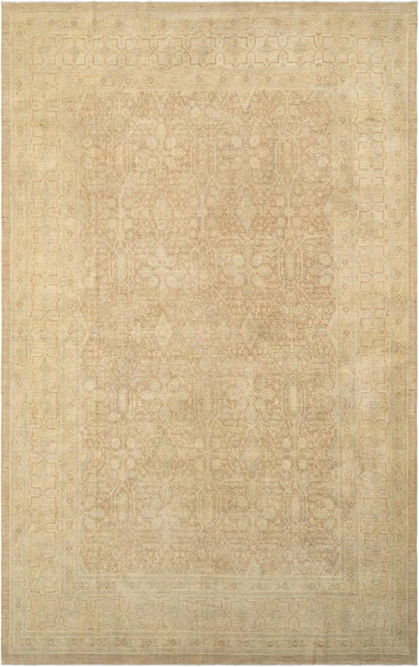 Detail image of 9' 9 x 15' 4 Hand Knotted Ziegler Rug