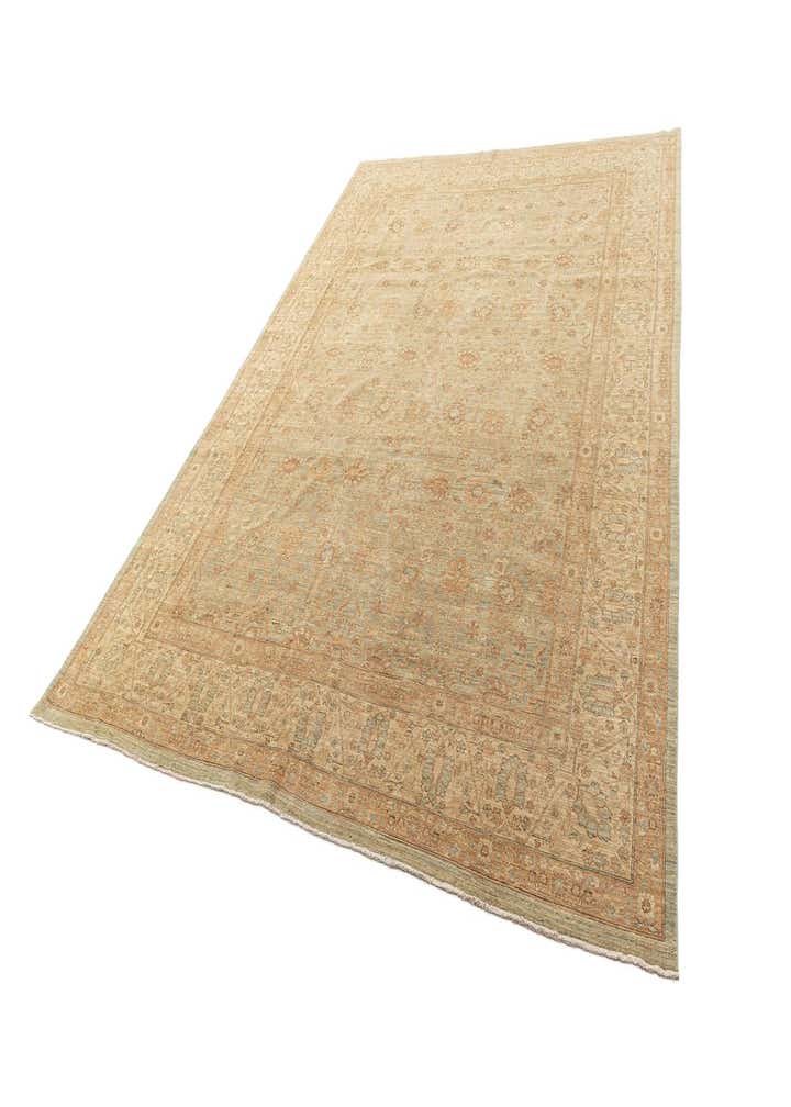 9' x 12' 4 Hand Knotted Ziegler Rug