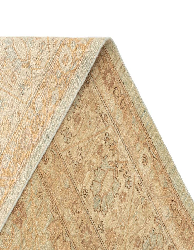Detail image of 9' x 12' 4 Hand Knotted Ziegler Rug