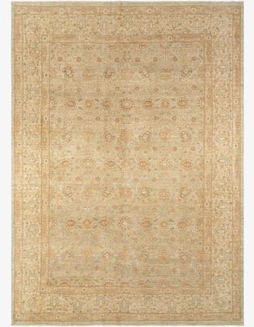9' x 12' 4 Hand Knotted Ziegler Rug