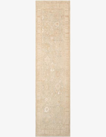 3' 8 x 13' 5 Hand Knotted Ziegler Rug