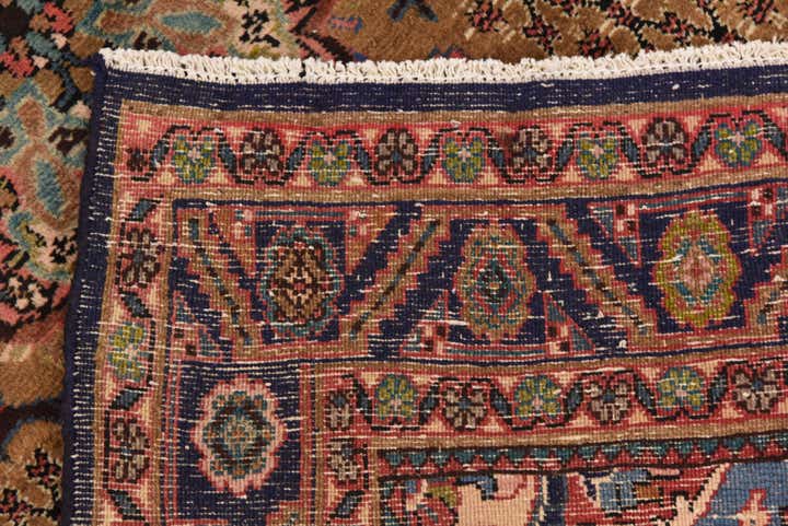 5' 2 x 11' 6 Hand Knotted Koliaei Persian Wool Runner Rug