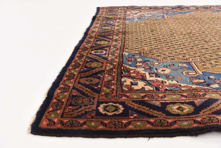 5' 2 x 11' 6 Hand Knotted Koliaei Persian Wool Runner Rug