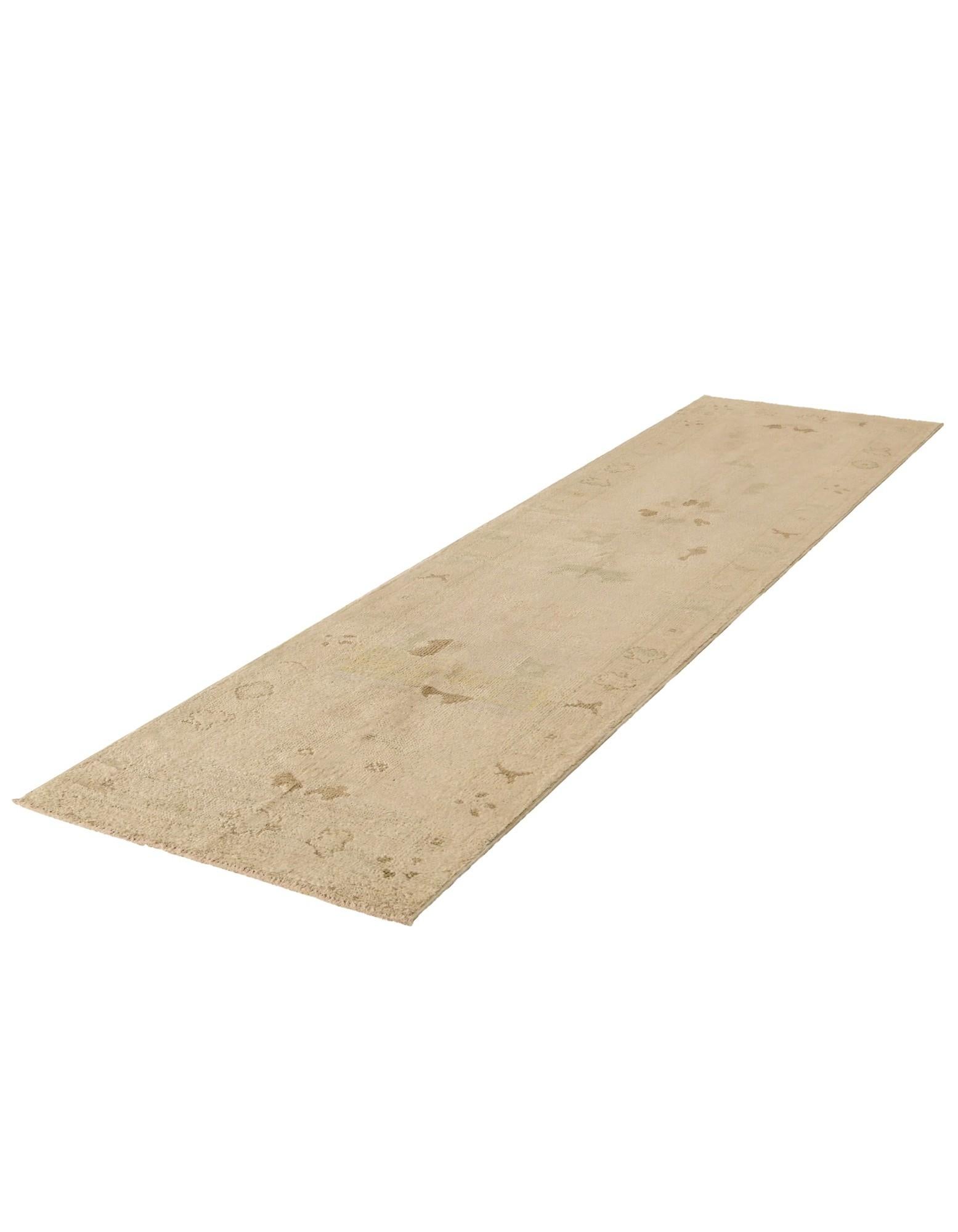 2' 7 x 10' 11 Hand Knotted Oushak Wool Runner Rug