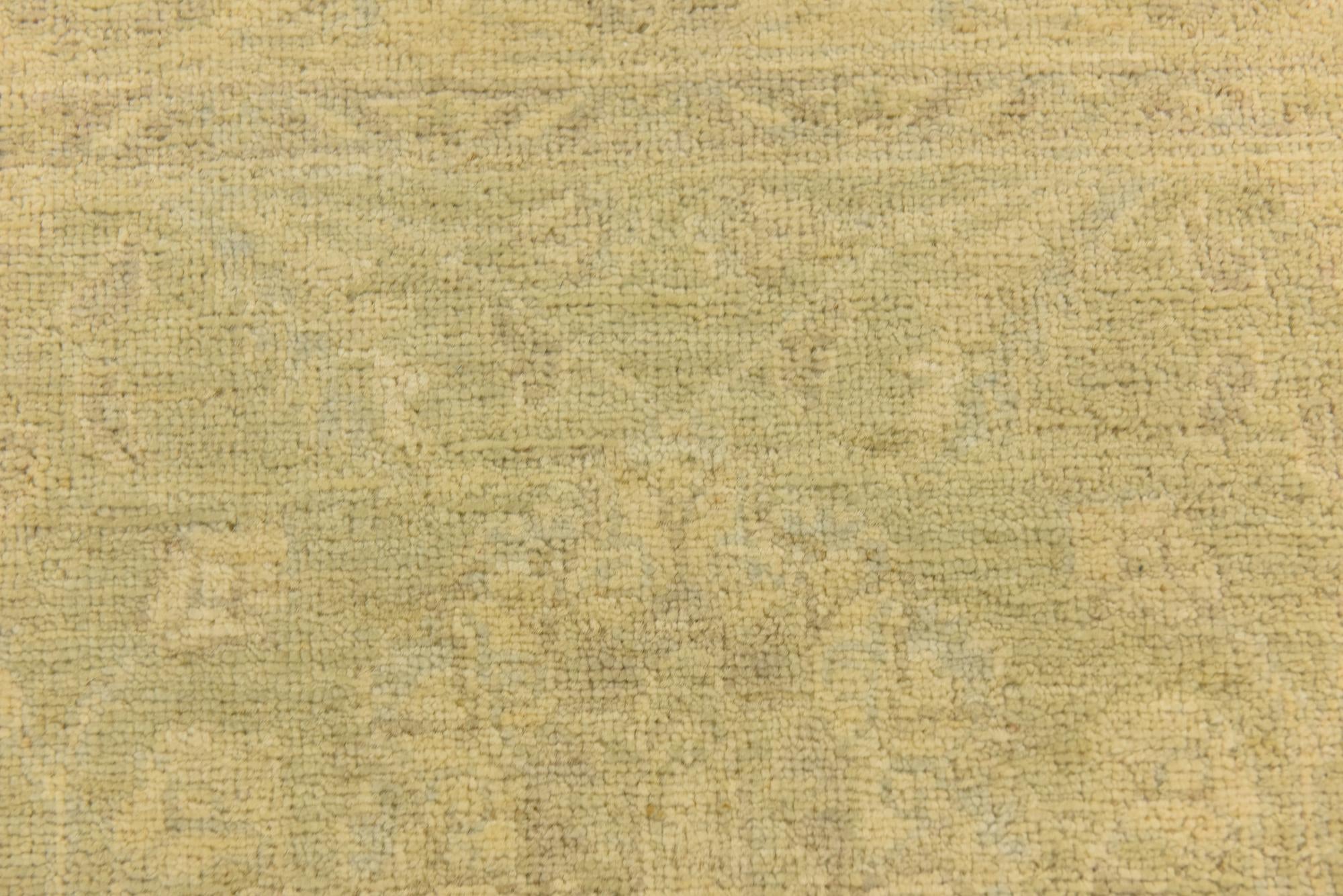 2' 8 x 10' 1 Hand Knotted Over-Dyed Ziegler Runner Rug