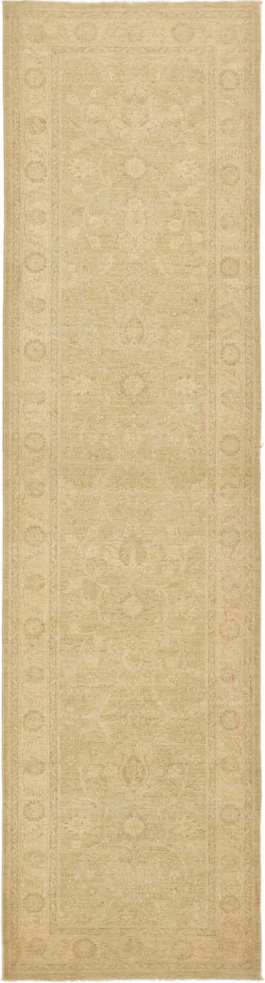 2' 8 x 10' 1 Hand Knotted Over-Dyed Ziegler Runner Rug