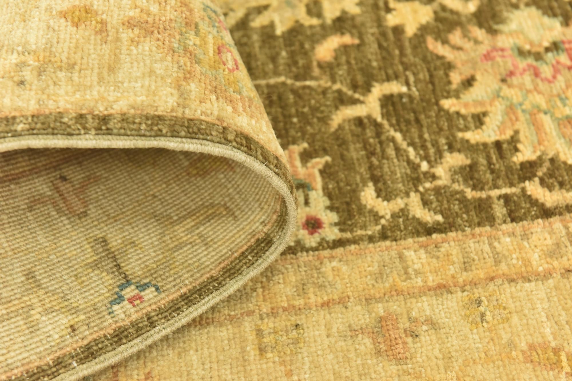 2' 5 x 10' 1 Hand Knotted Peshawar Ziegler Runner Rug