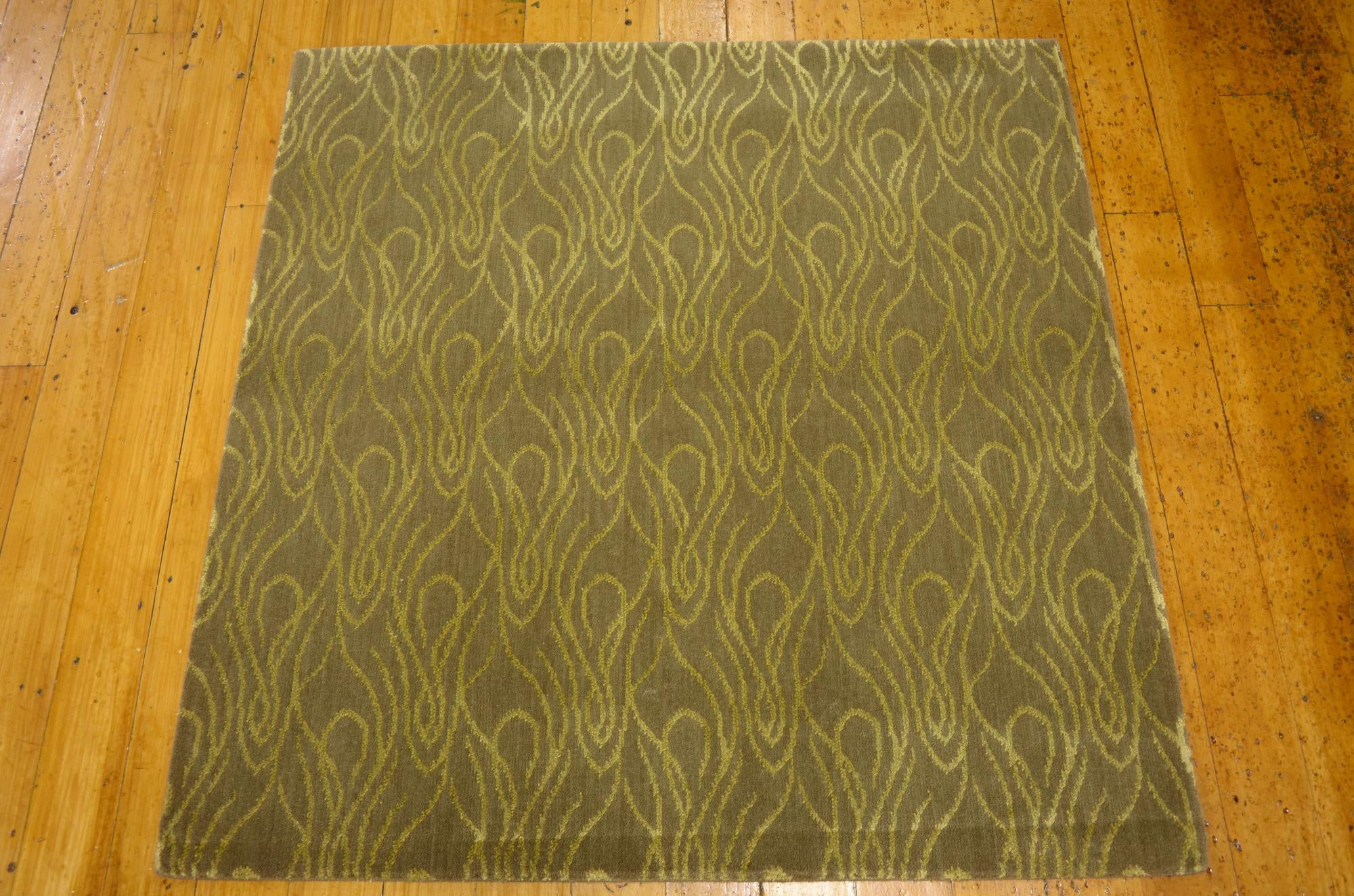 3' 3 x 3' 4 Reproduction Gabbeh Square Rug