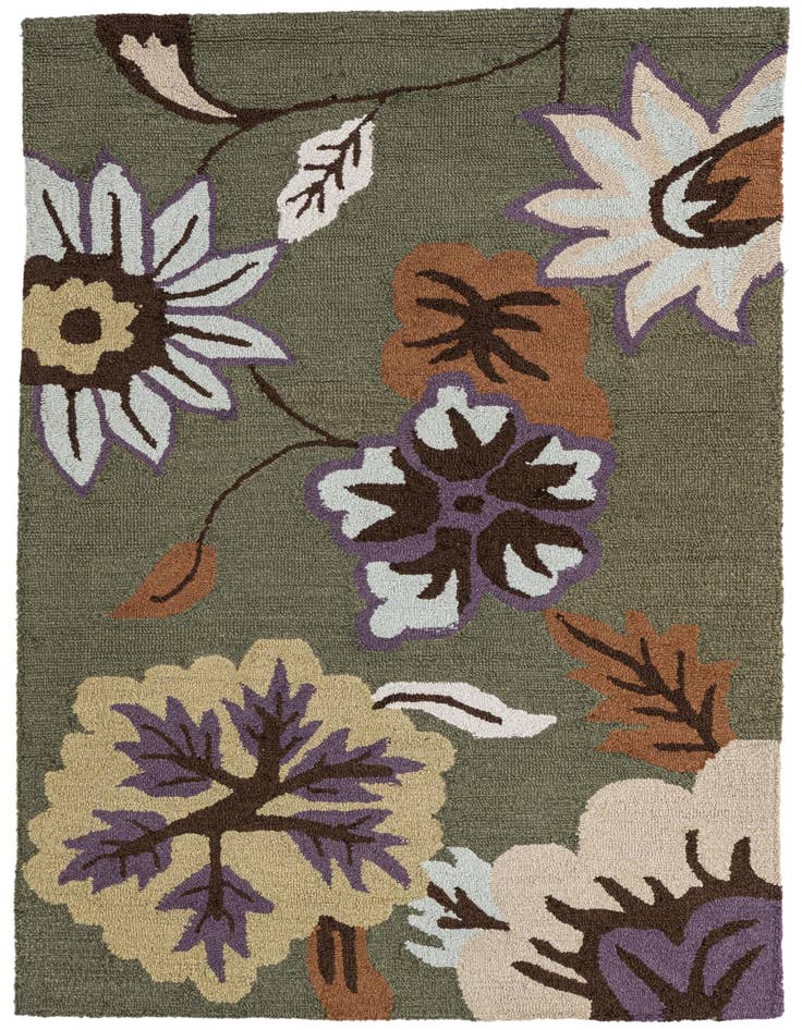 Detail image of 4' x 6' Agra Rug
