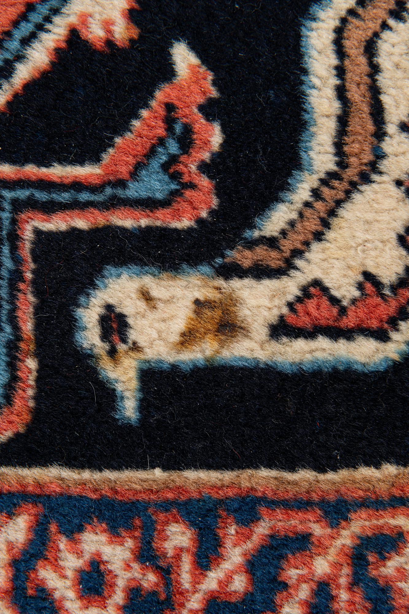 4' 3 x 5' 9 Hand Knotted Anatolian Wool Rug