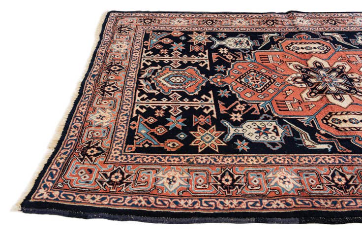 Detail image of 4' 3 x 5' 9 Hand Knotted Anatolian Wool Rug