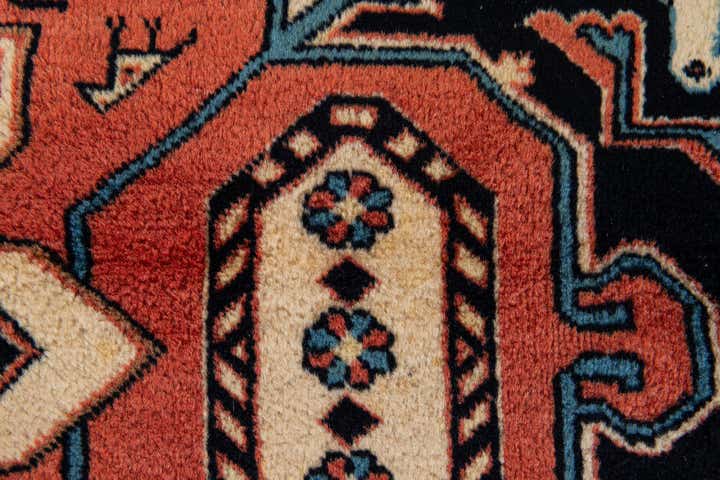 4' 3 x 5' 9 Hand Knotted Anatolian Wool Rug