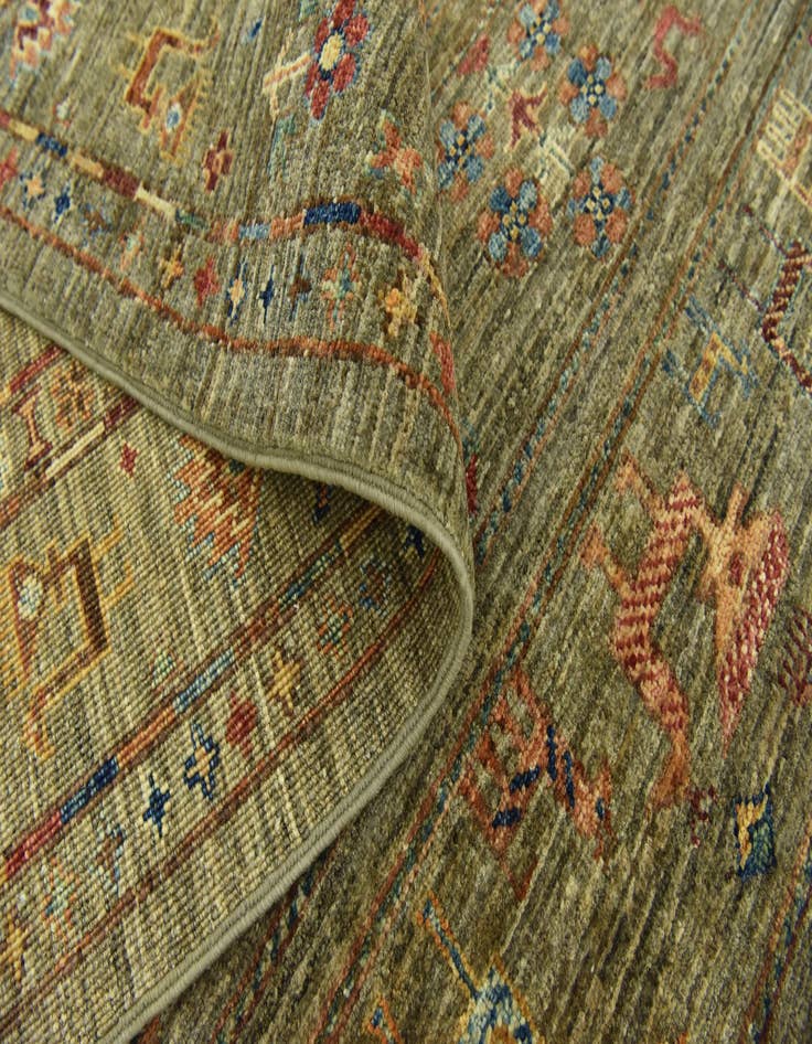 Detail image of 8' 2 x 9' 8 Hand Knotted Ariana Ziegler Rug