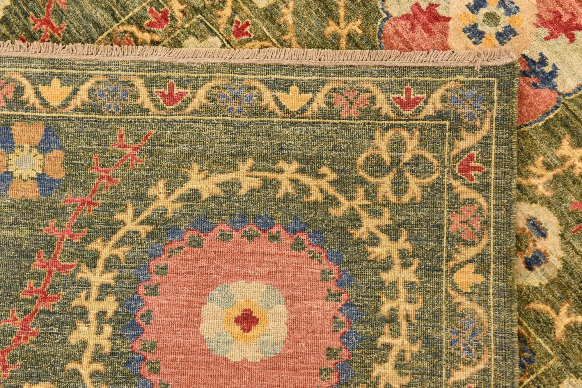 5' x 6' 3 Hand Knotted Ariana Ziegler Oriental Rug