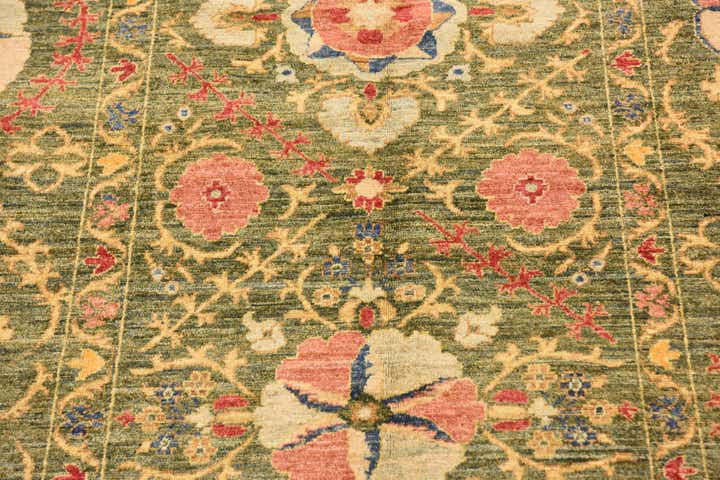 5' x 6' 3 Hand Knotted Ariana Ziegler Oriental Rug
