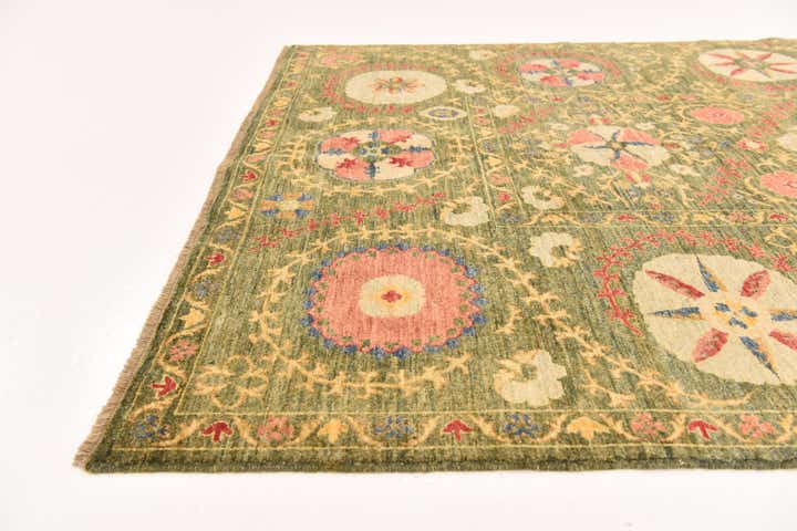 5' x 6' 3 Hand Knotted Ariana Ziegler Oriental Rug