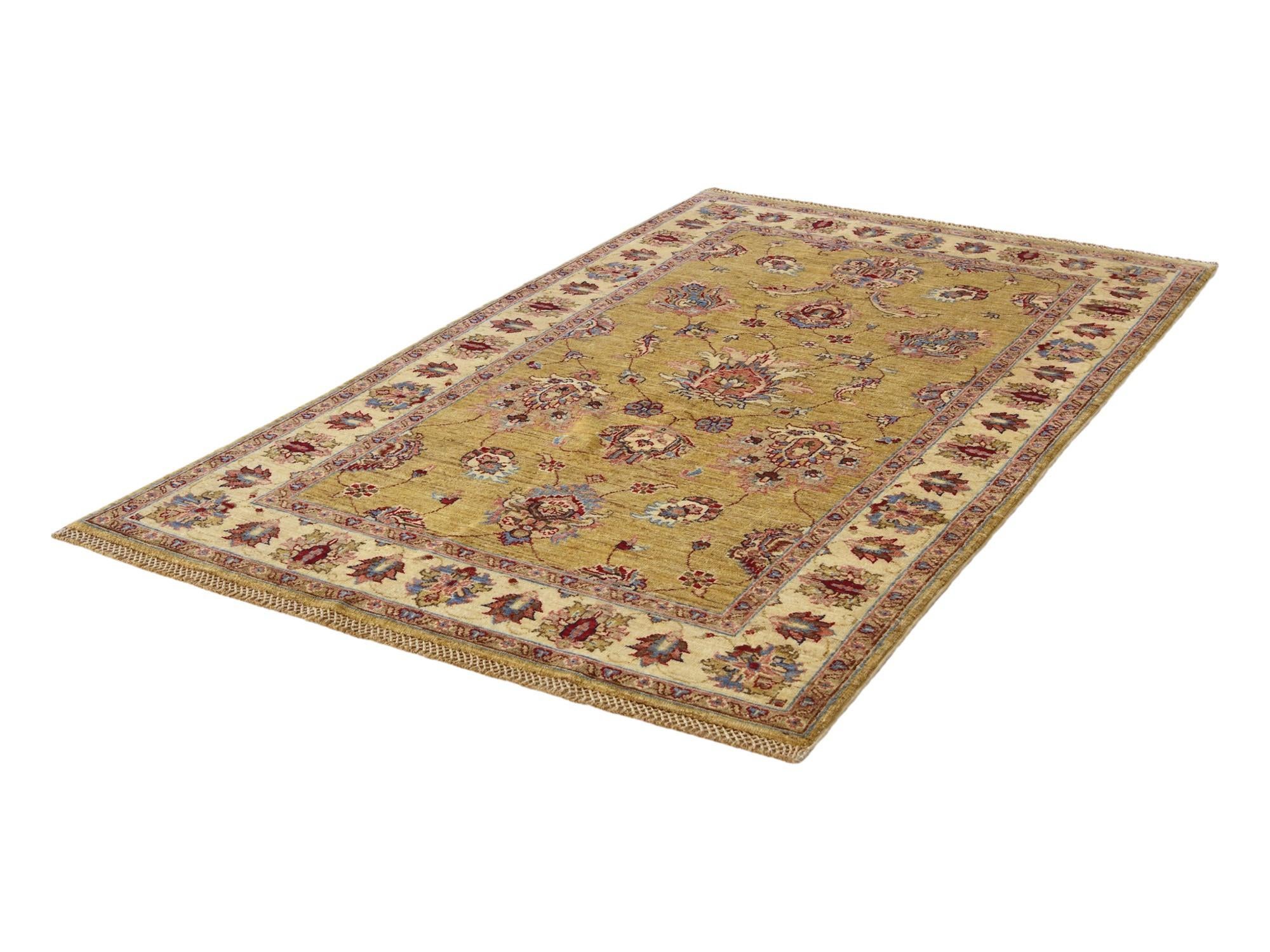 3' 10 x 6' 8 Hand Knotted Ariana Ziegler Rug