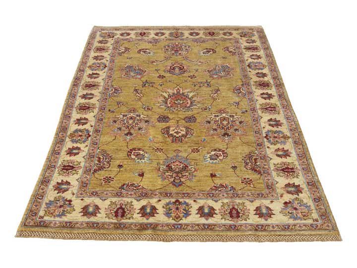 3' 10 x 6' 8 Hand Knotted Ariana Ziegler Rug
