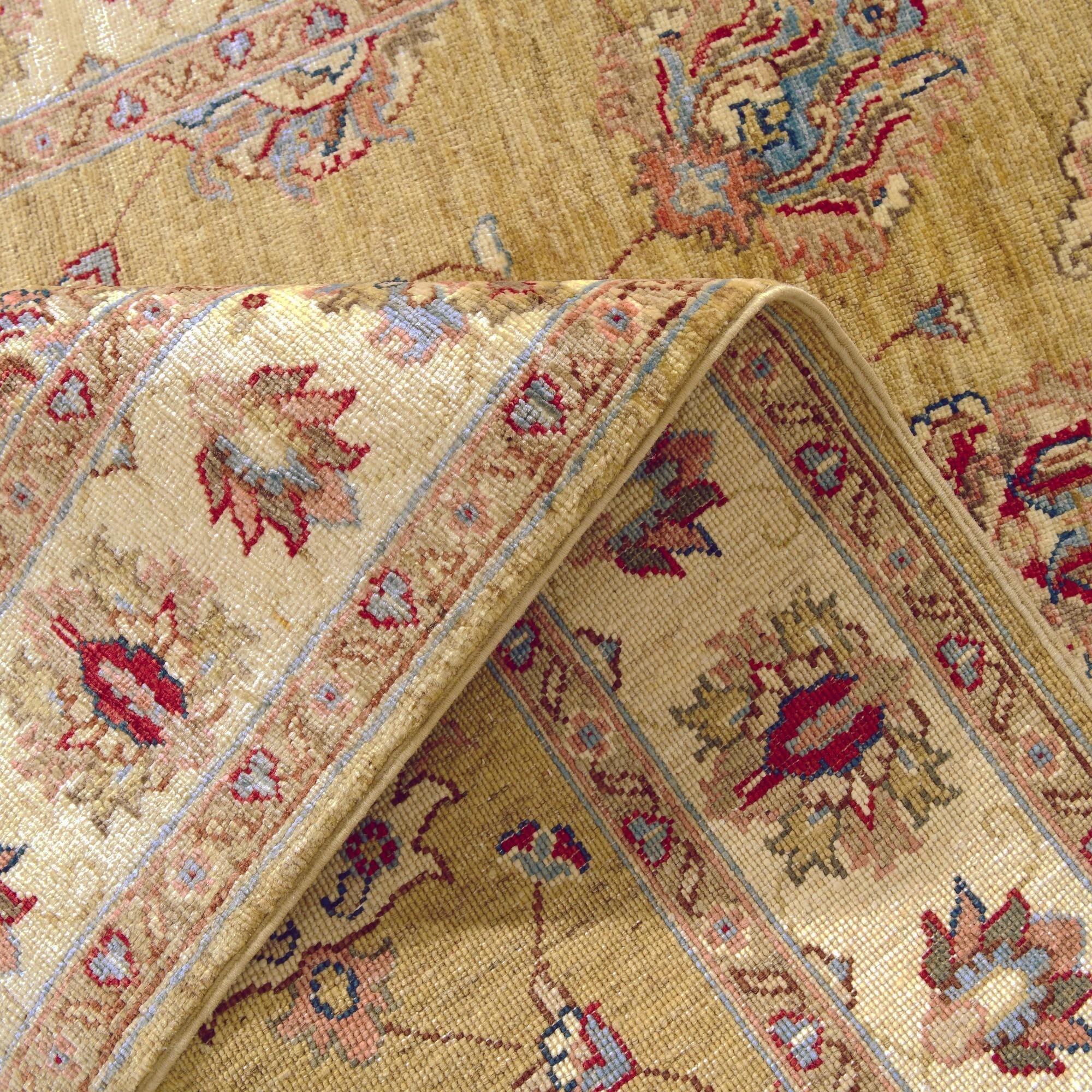 3' 10 x 6' 8 Hand Knotted Ariana Ziegler Rug