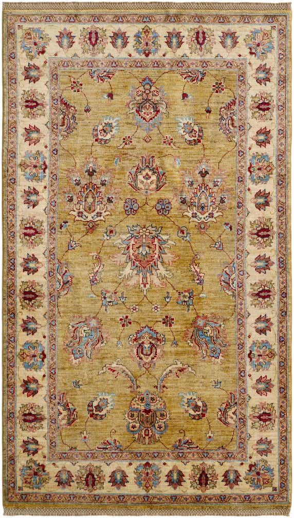 3' 10 x 6' 8 Hand Knotted Ariana Ziegler Rug