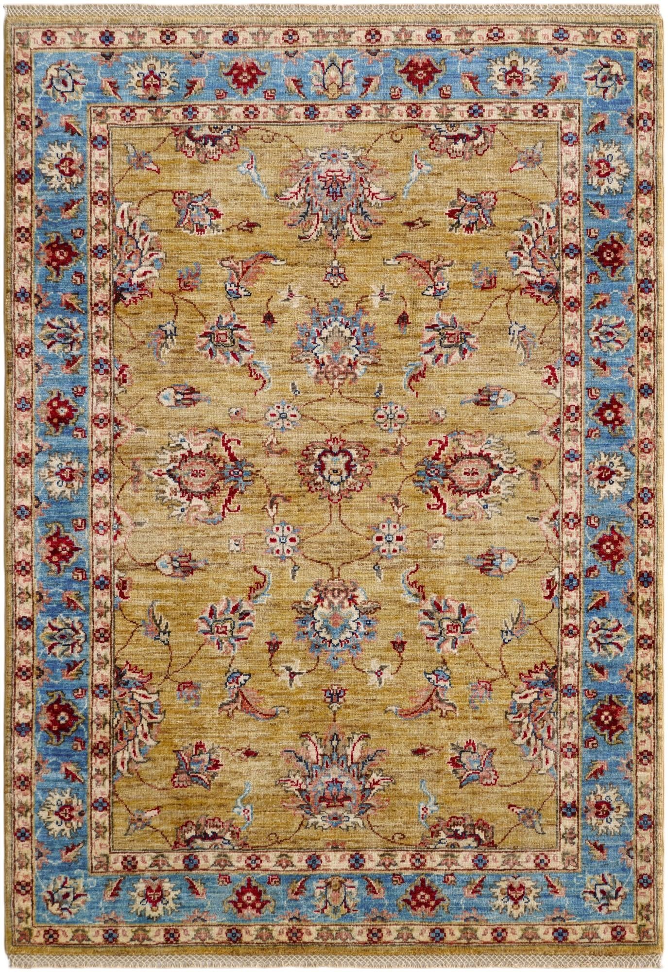 4' 2 x 6' Hand Knotted Ariana Ziegler Rug