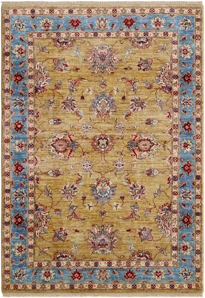 4' 2 x 6' Hand Knotted Ariana Ziegler Rug