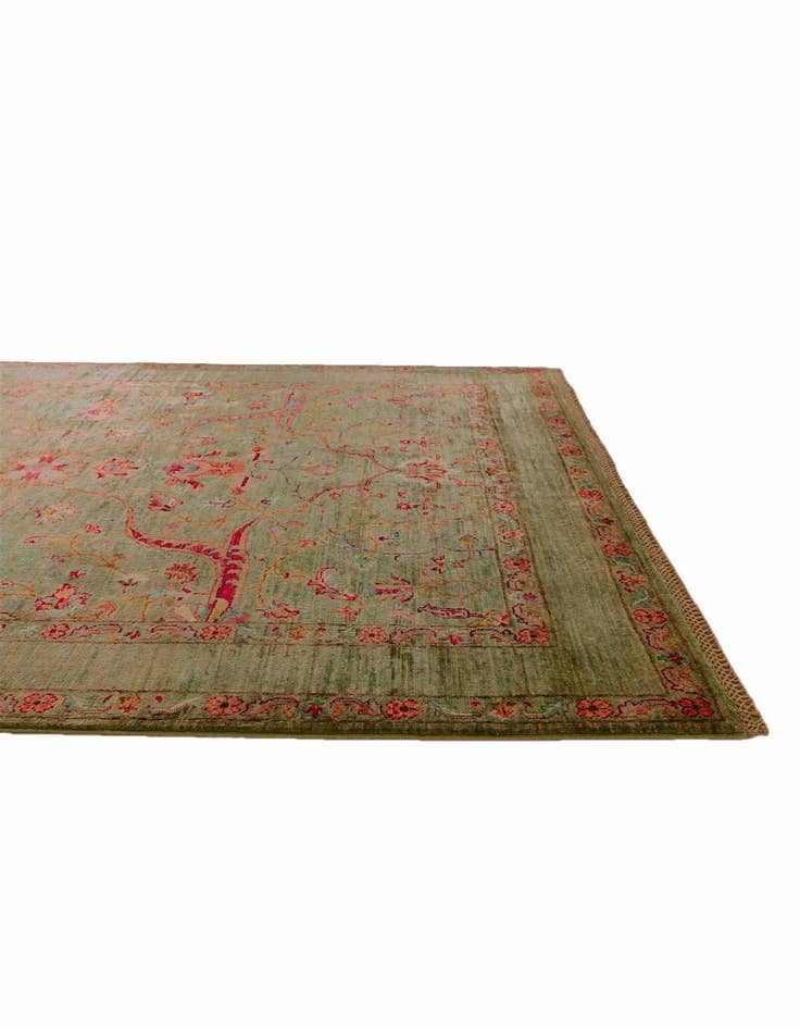 Detail image of 5' 1 x 6' 8 Hand Knotted Ariana Ziegler Rug