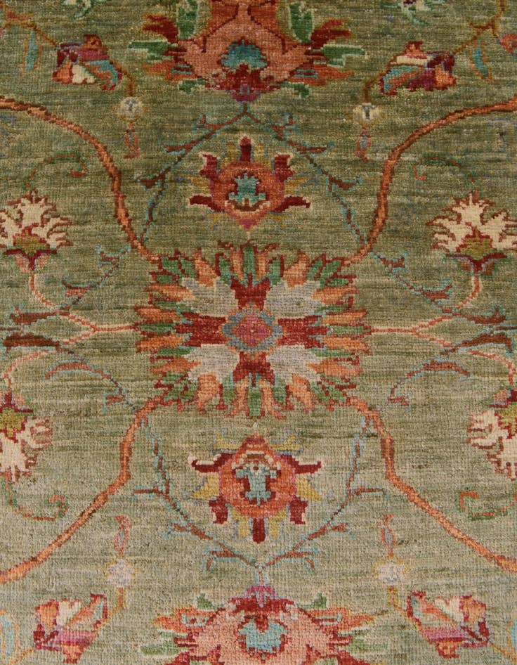 Detail image of 5' 1 x 6' 8 Hand Knotted Ariana Ziegler Rug