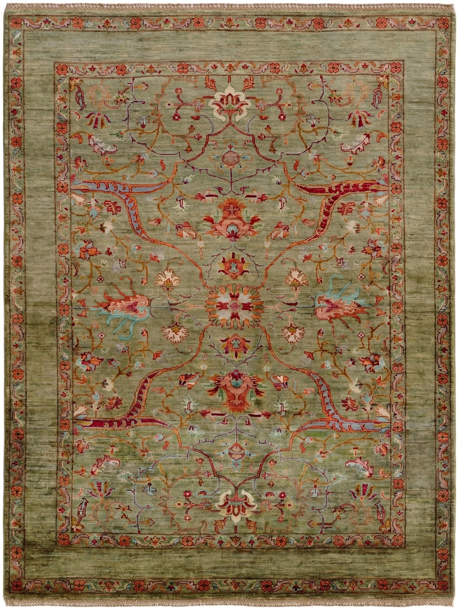 5' 1 x 6' 8 Hand Knotted Ariana Ziegler Rug