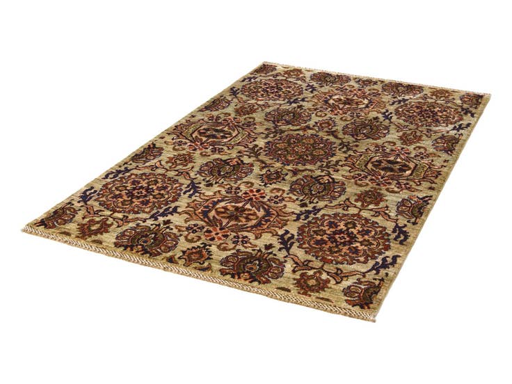 Detail image of 3' 4 x 5' 2 Hand Knotted Ariana Ziegler Rug