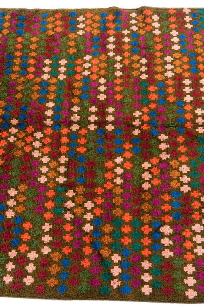 3' 10 x 5' 7 Hand Knotted Balouch Wool Rug