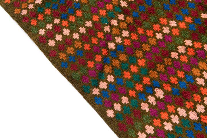 3' 10 x 5' 7 Hand Knotted Balouch Wool Rug