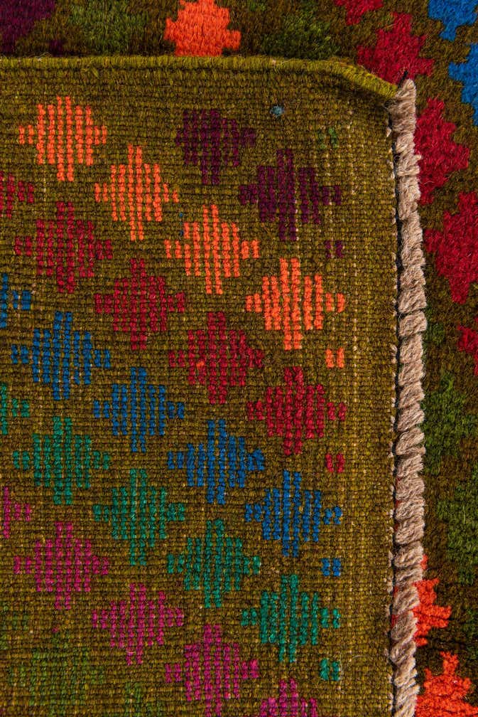 3' x 4' 3 Hand Knotted Balouch Wool Rug