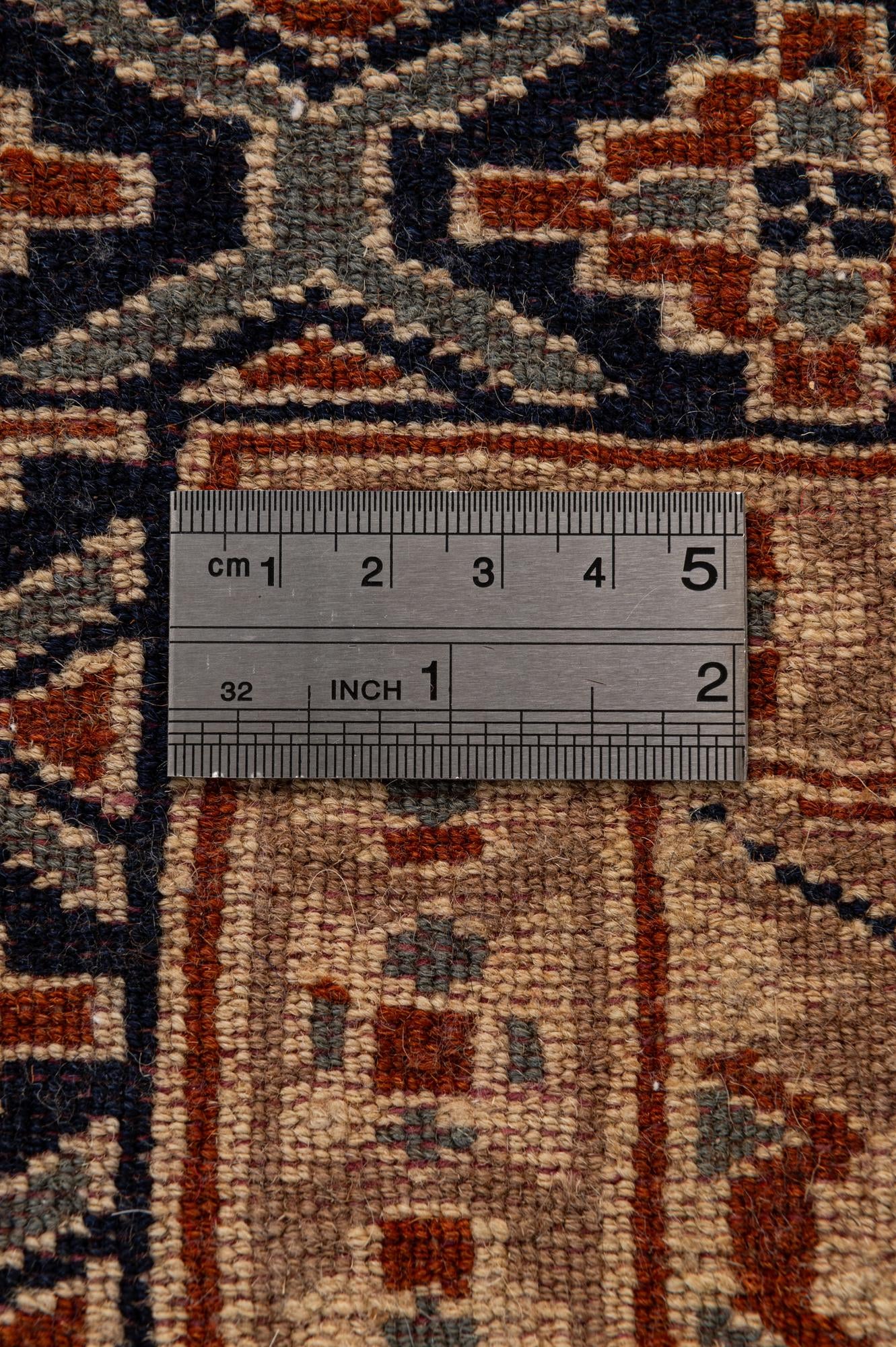 2' 7 x 4' 3 Hand Knotted Bokhara Wool Rug