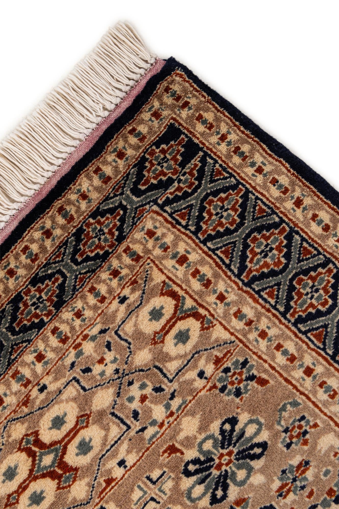 2' 7 x 4' 3 Hand Knotted Bokhara Wool Rug