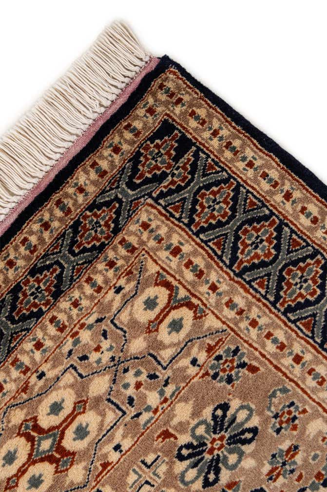 2' 7 x 4' 3 Hand Knotted Bokhara Wool Rug