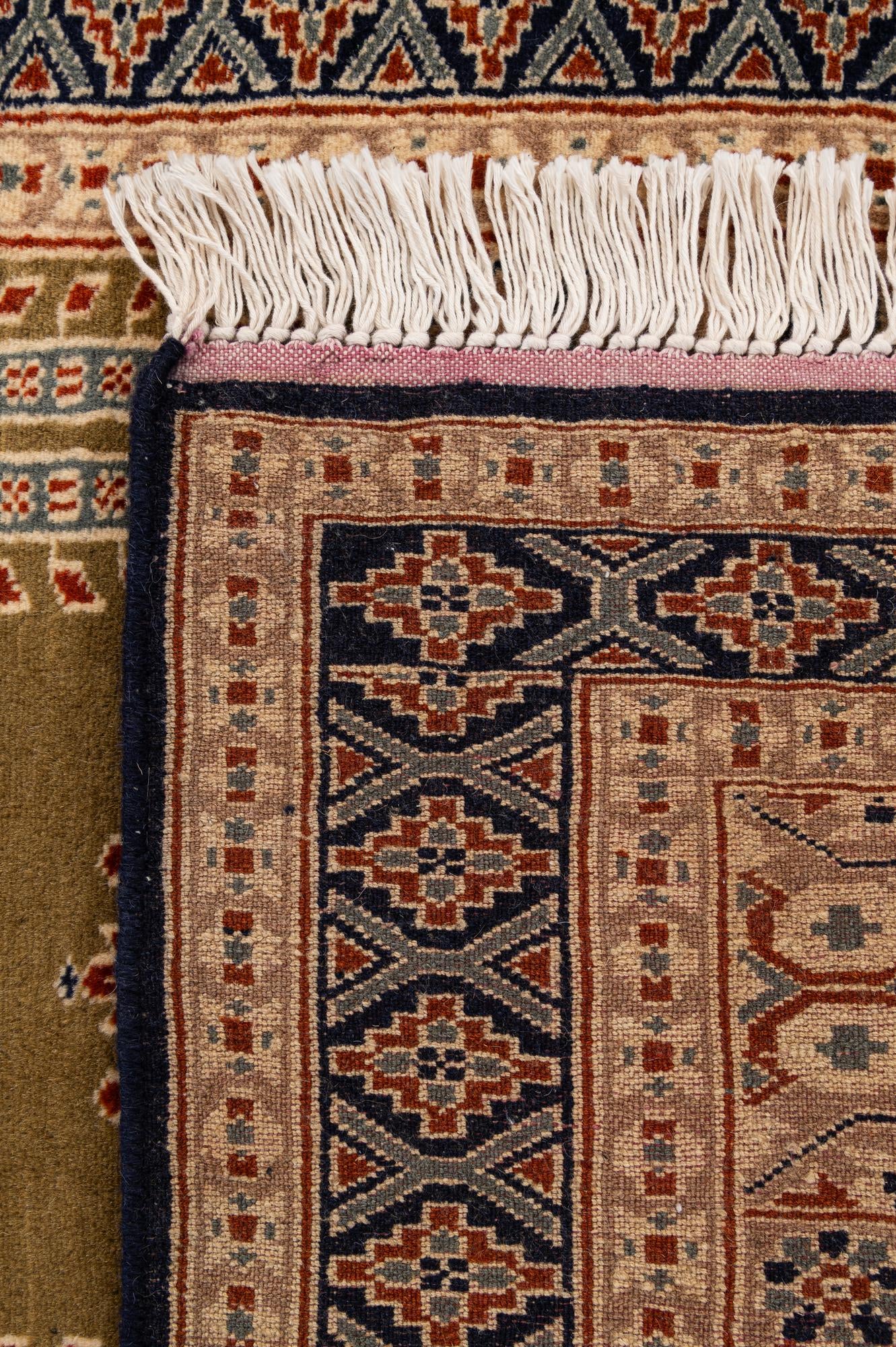 2' 7 x 4' 3 Hand Knotted Bokhara Wool Rug