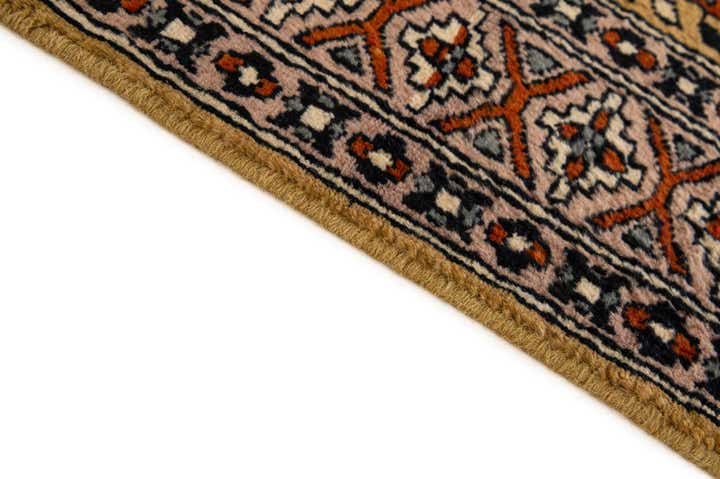 2' 7 x 4' 4 Hand Knotted Bokhara Wool Rug