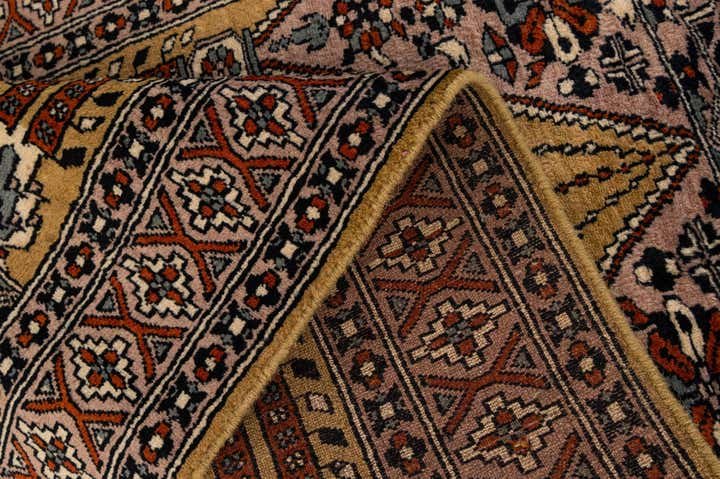 2' 7 x 4' 4 Hand Knotted Bokhara Wool Rug