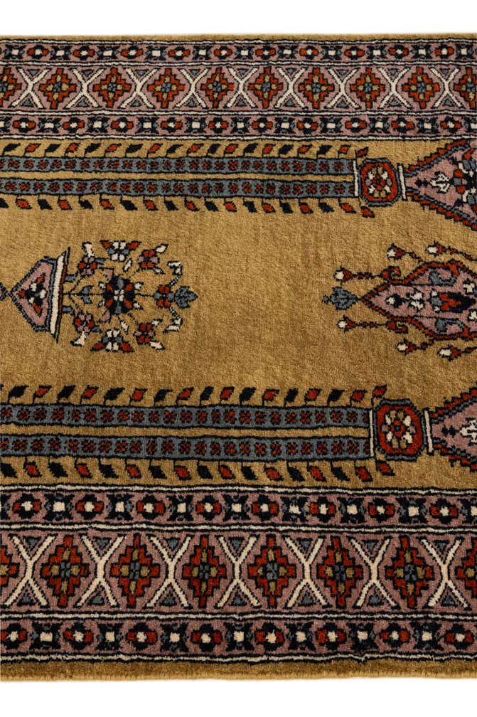 2' 8 x 4' 7 Hand Knotted Bokhara Oriental Wool Rug