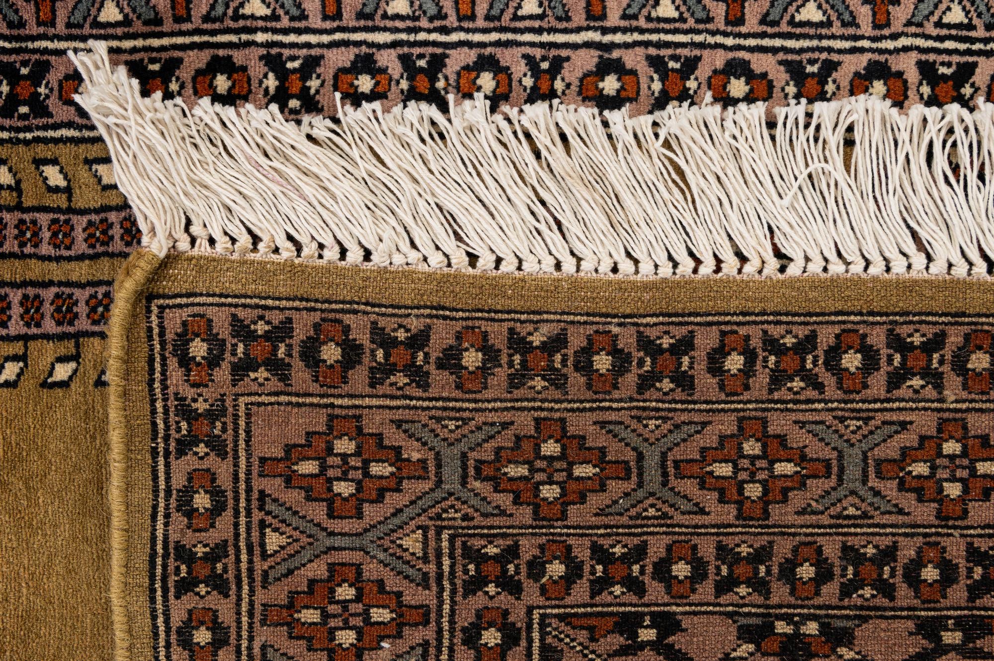 2' 9 x 4' 3 Hand Knotted Bokhara Oriental Wool Rug